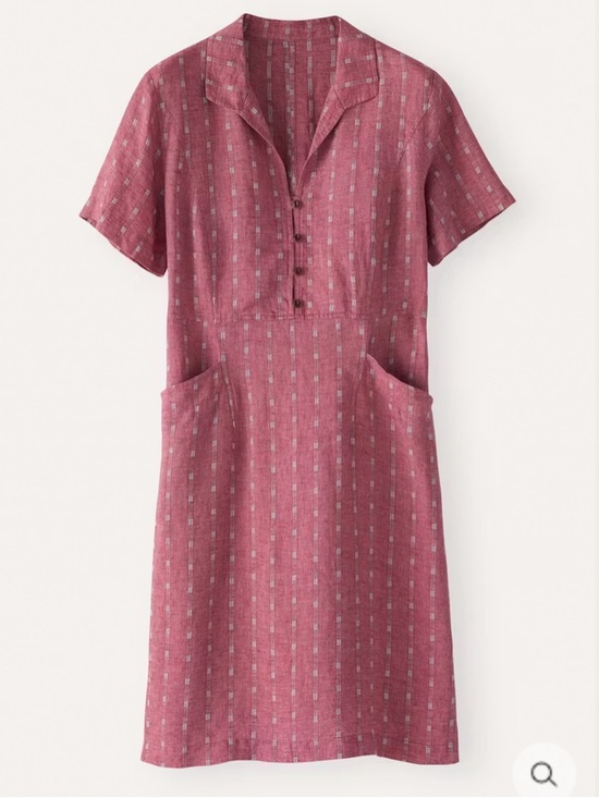Poetry Dresses & Skirts - Poetry linen blend short sleeve dress 6
